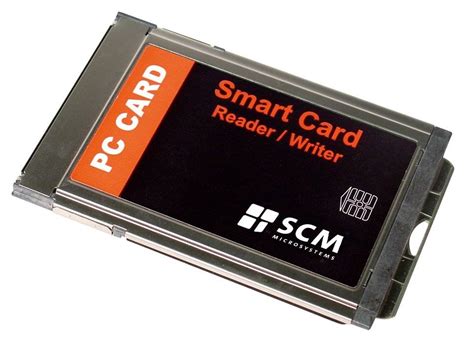 SCM SCR243 PCMCIA Contact Smart Card Reader